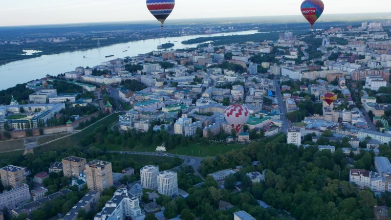 Гусь Хрустальный с высоты птичьего полета