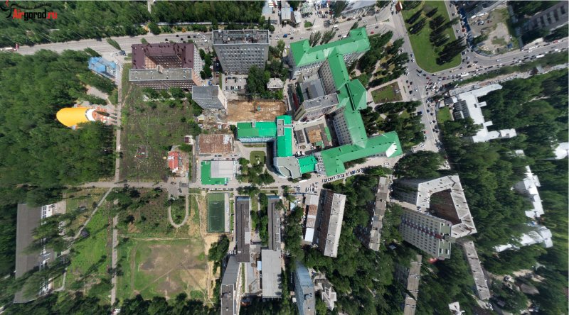 Аэроснимок местности