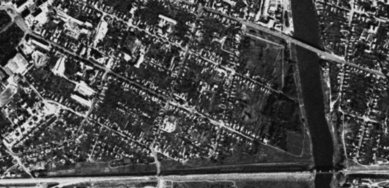 1964 Спутниковый снимок Калининграда