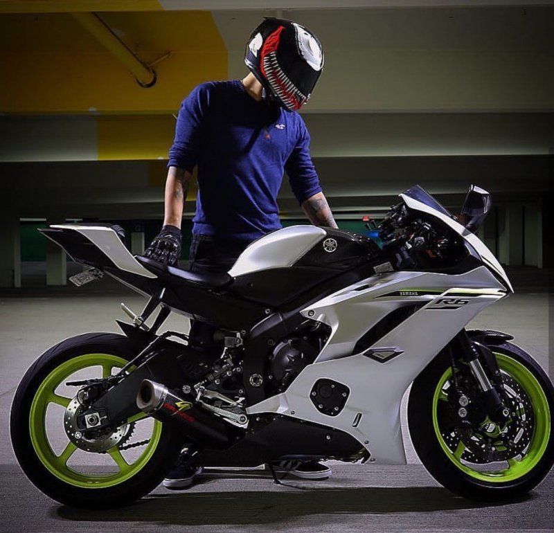 Yamaha r6 Вилли