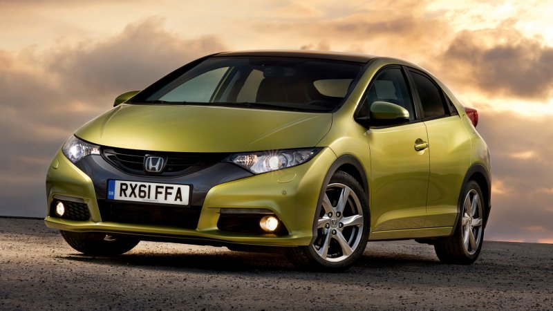 Honda Civic 2008 седан черный
