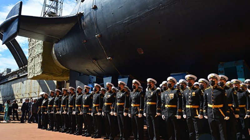 Подводная лодка ВМФ РФ князь Владимир