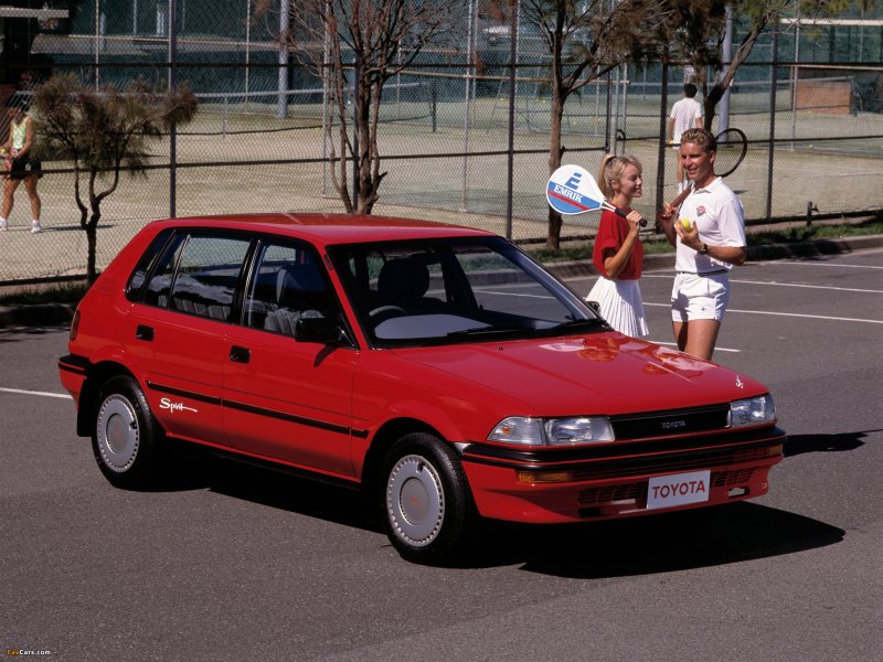 Toyota Corolla 1987 хэтчбек