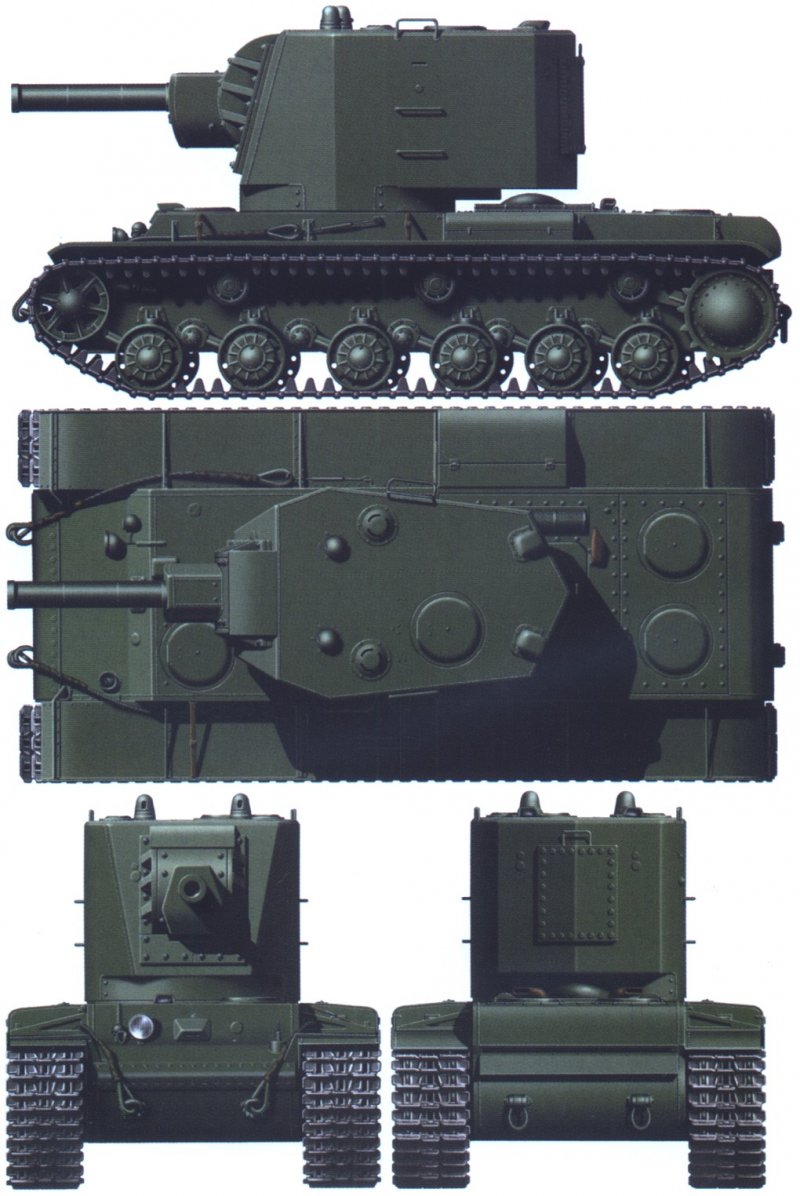 Калибр танка кв 2