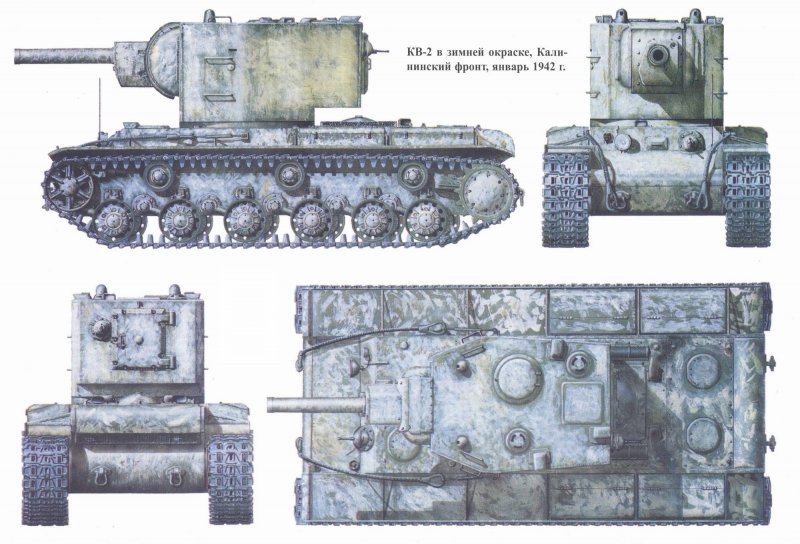 Танк кв 2 в 1942