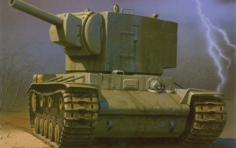 Танки кв-1 и кв-2