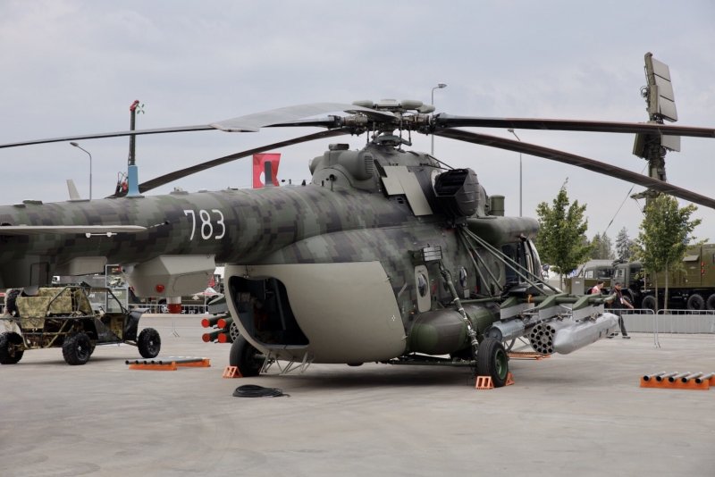Вертолет ми-171ш шторм