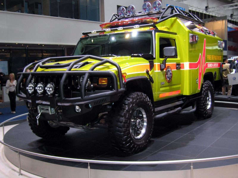 Hummer h2 пожарный