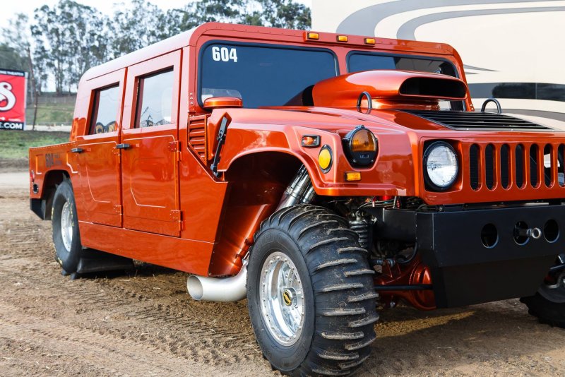Хаммер h1 красный