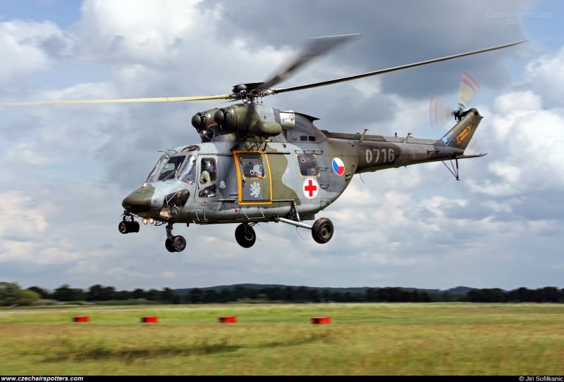 Польский вертолет PZL W-3 Sokół