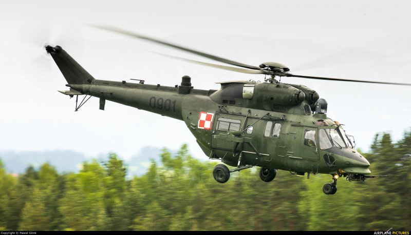 Польский вертолет PZL W-3 Sokół