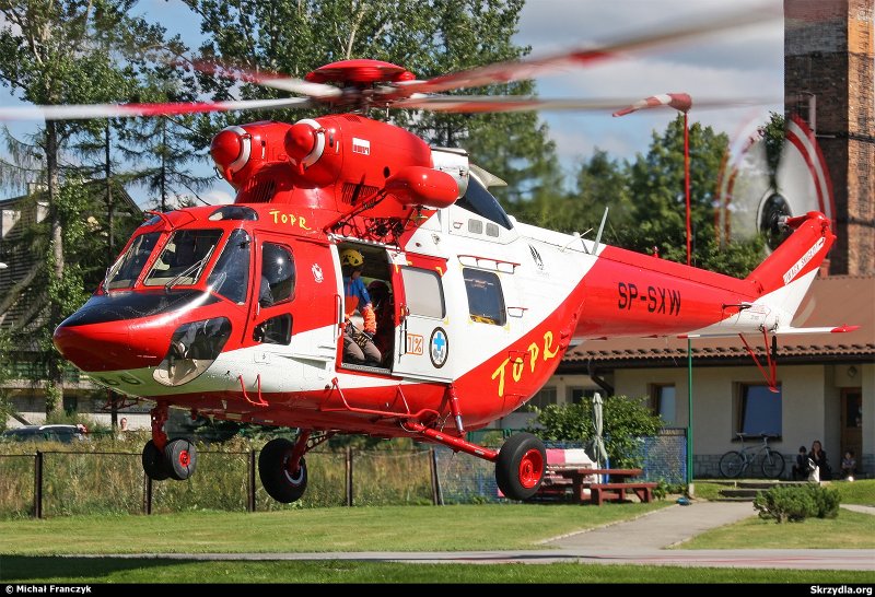 Вертолет PZL W-3 Sokół