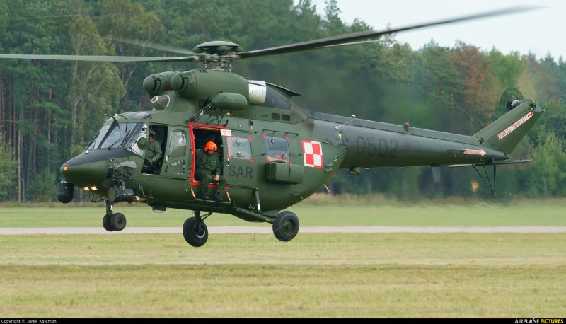 Польский вертолет PZL W-3 Sokół
