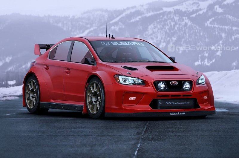 Subaru WRX Sport Red