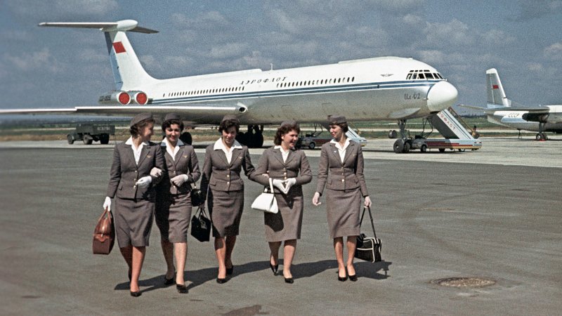 Бортпроводник Аэрофлот 1960