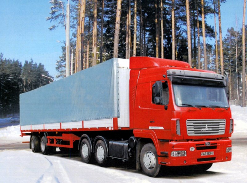 Грузовик МАЗ 6430