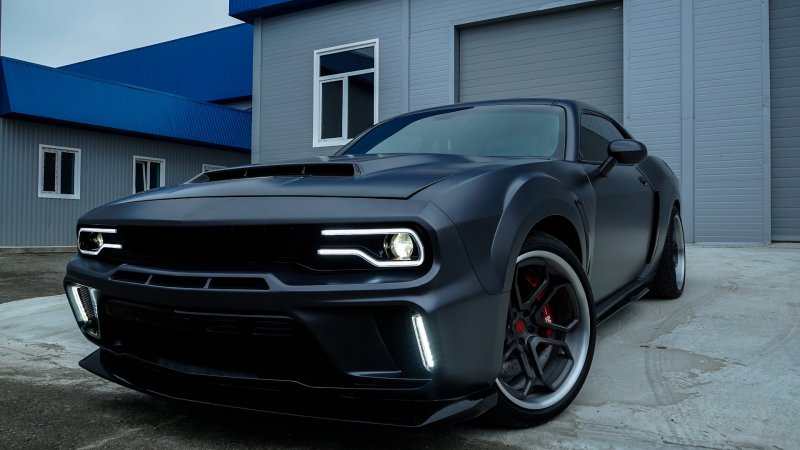 Dodge Challenger тюнингованный