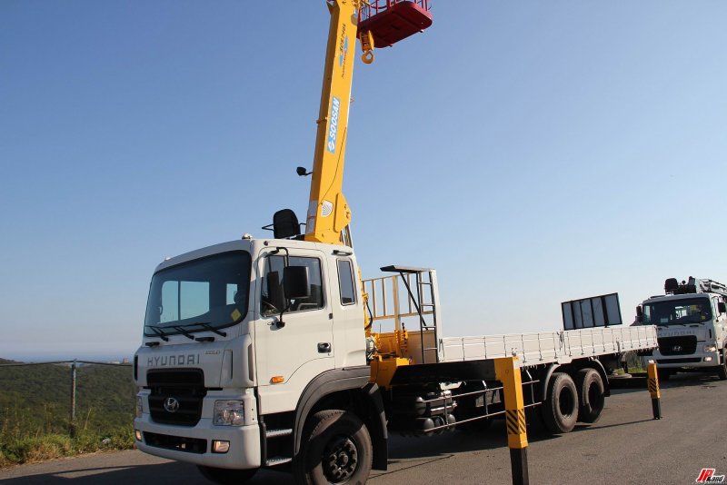Hyundai hd250 манипулятор