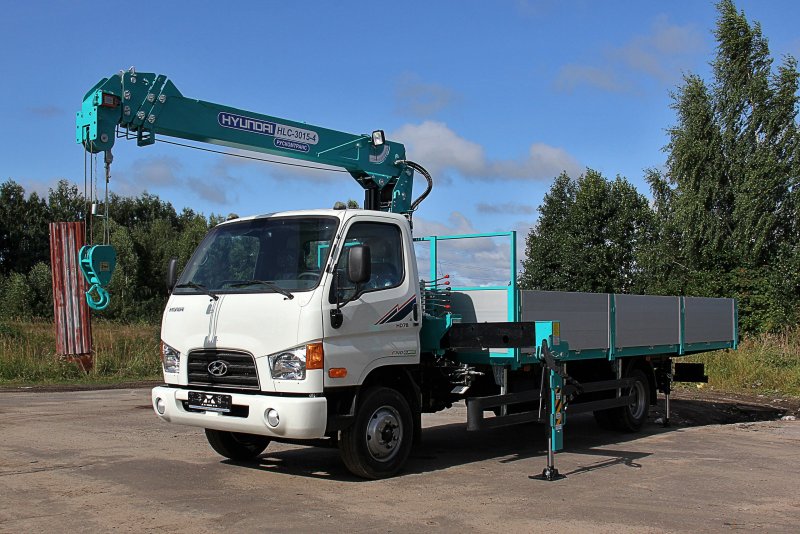 Hyundai hd78 с КМУ HKTC 3014