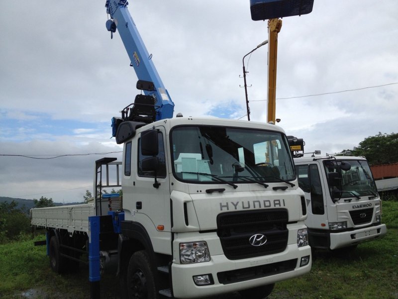 Hyundai HD 170 манипулятор