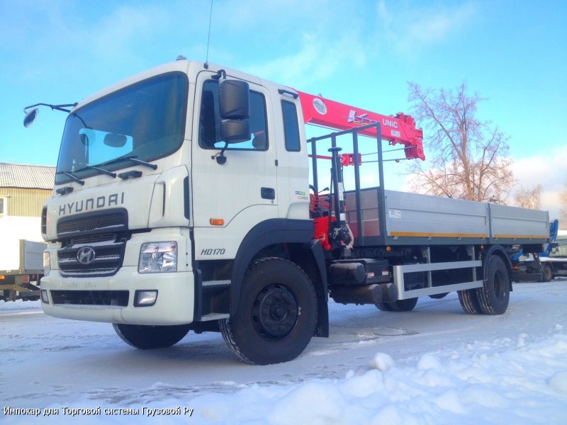 Hyundai HD 170 манипулятор Юник