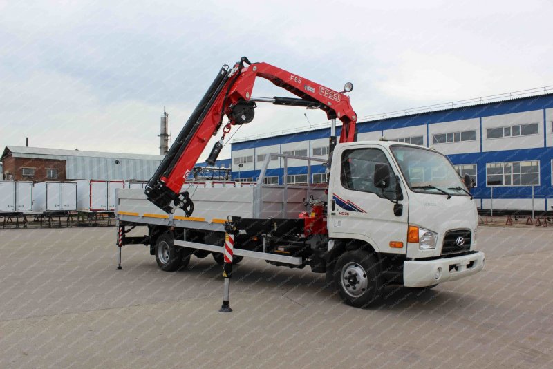 Hyundai HD 120 манипулятор