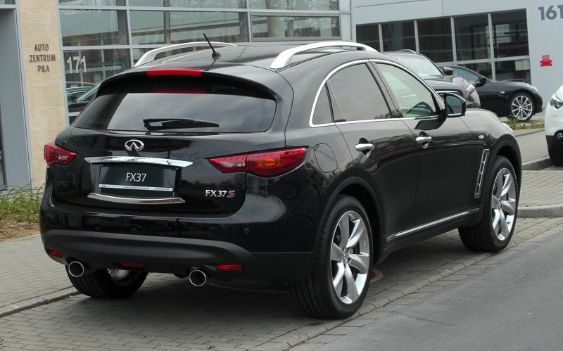 Infiniti fx37 салон