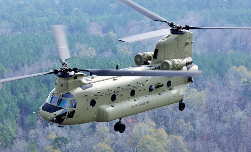 Boeing Ch-47 Chinook внутри