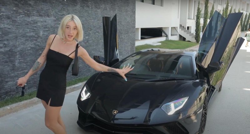Lamborghini Насти Ивлеевой