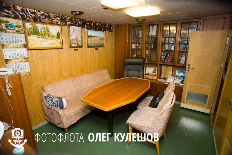 Подводная лодка акула каюта капитана