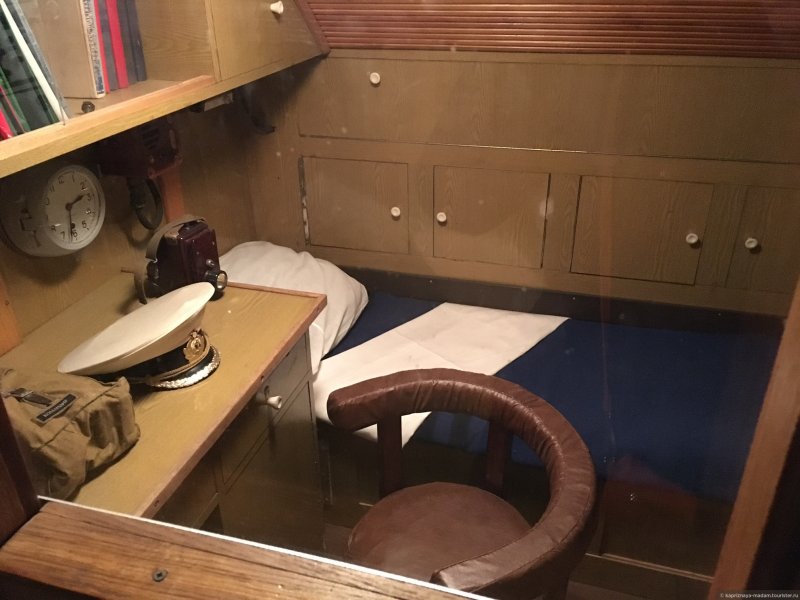 Кают компания на подводной лодке