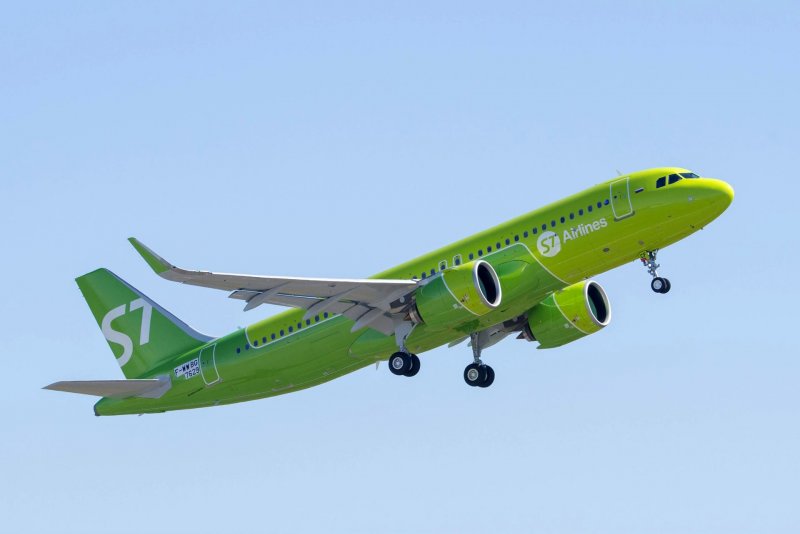 S7 самолеты Airbus a320neo
