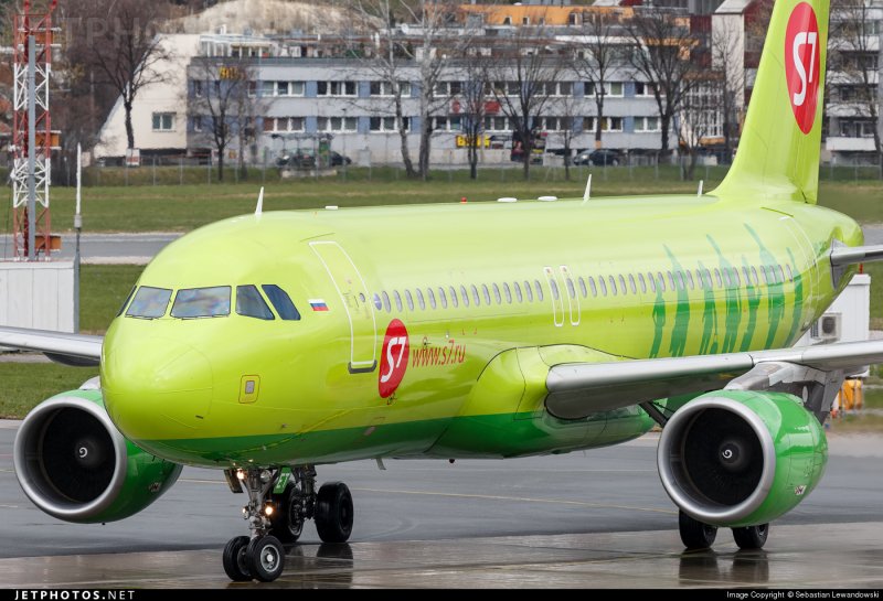 Аэробус а320 Нео авиакомпания s7 салон