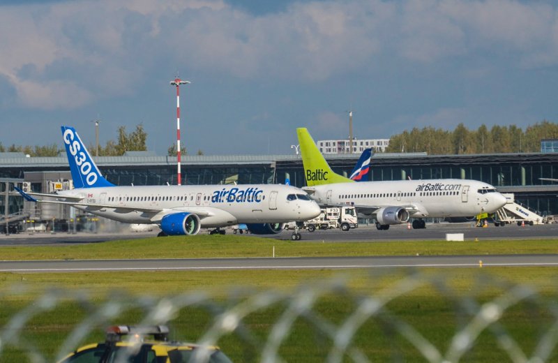 Кабина Бомбардье cs300