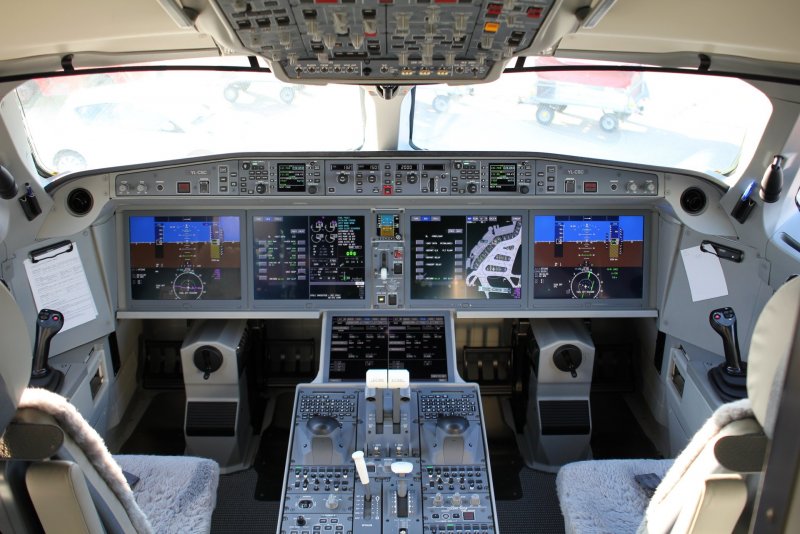 Самолёт Bombardier AIRBALTIC