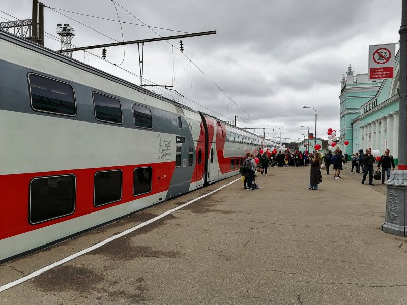 Поезд 743 Москва Смоленск
