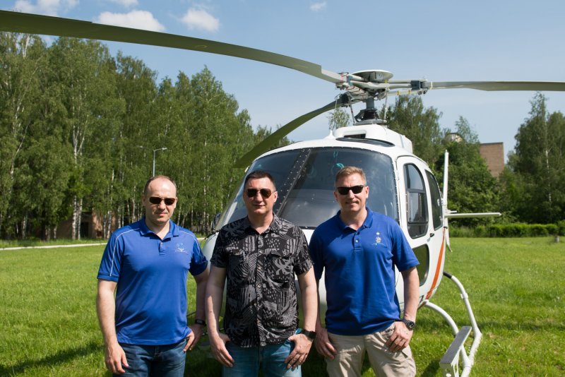 В Казани Айрата Хайруллина вертолет Bell 407