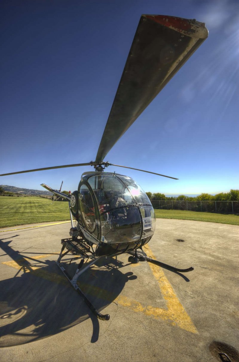 Полет на Robinson r44
