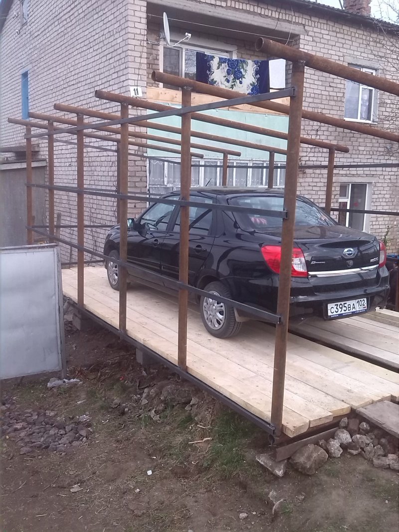 Дешевый гараж