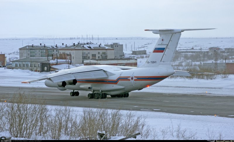 Военный аэродром в Воркуте