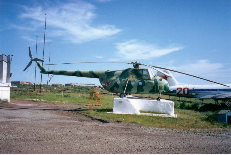 Памятник ми 8 в Воркуте