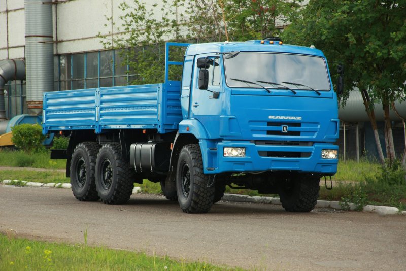 КАМАЗ 65116 С полуприцепом