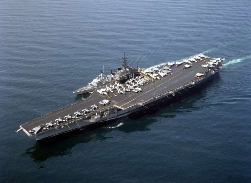 USS Saratoga CV-60