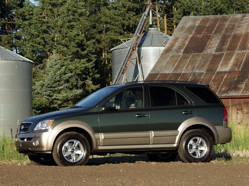 Киа Соренто 2004 черный