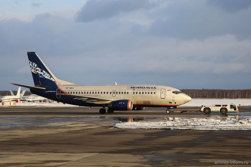 Боинг 737-500 Нордавиа
