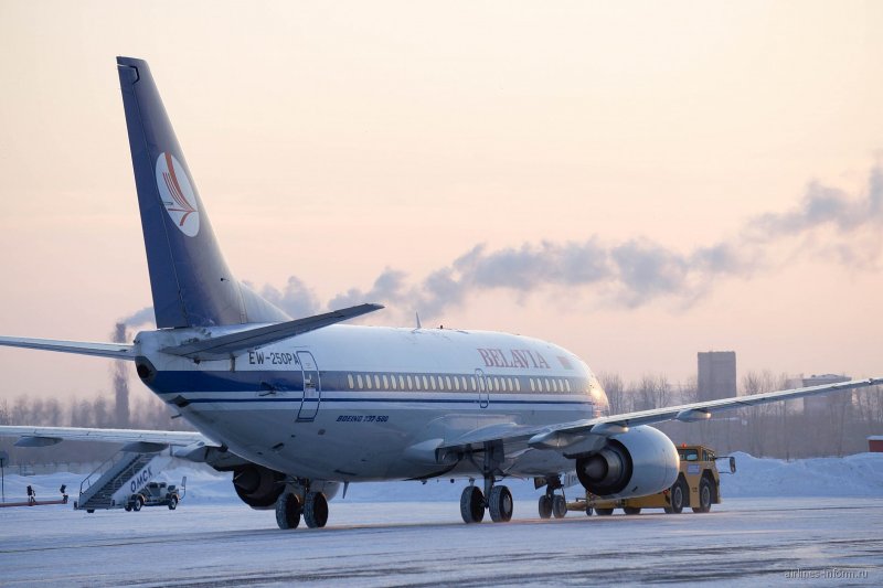 Боинг 737 500 Белавиа