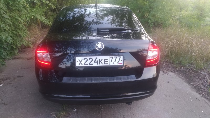 Led фонари Шкода Рапид