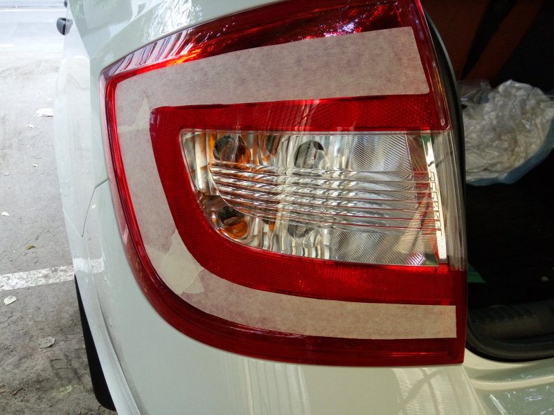 Led фонари Шкода Рапид