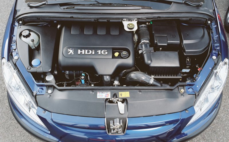 Peugeot 307 под капотом