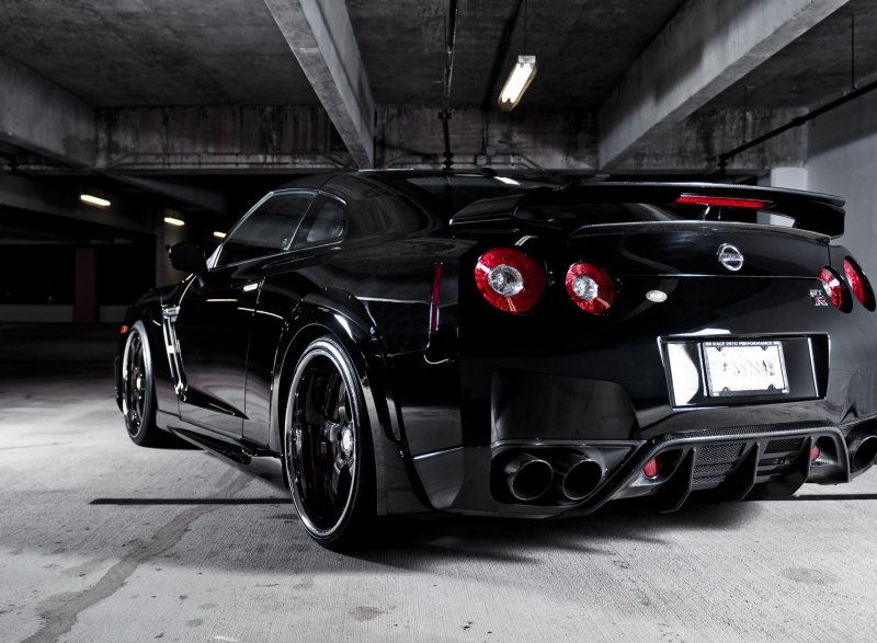 Nissan GTR 35 Black